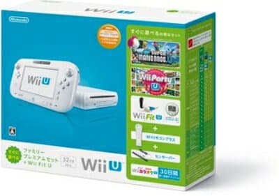 【中古】 Wii U すぐに遊べるファミリープレミアムセット+Wii Fit U(シロ)(バランスWiiボード非同梱)