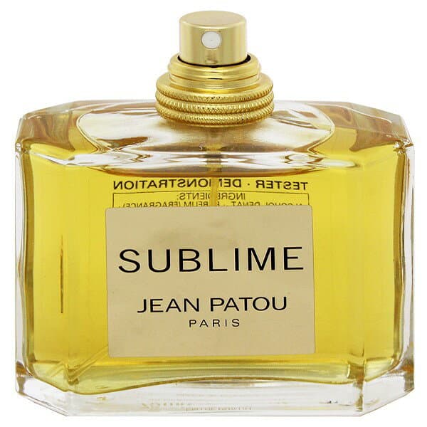 ジャン パトゥ 香水 レディース スブリーム (テスター) EDP・SP 75ml 送料込み 香水 フレグランス プレゼント 贈り物 ギフト SUBLIME TESTER JEAN PATOU