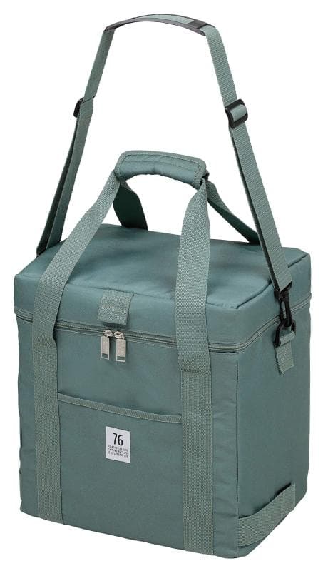 キャプテンスタッグ(CAPTAIN STAG) 保冷バッグ クーラーバッグ 容量24L ヴィンテージグリーン 76シリーズ UE-615 製品サイズ:(約)幅330×奥行250×高さ360mm