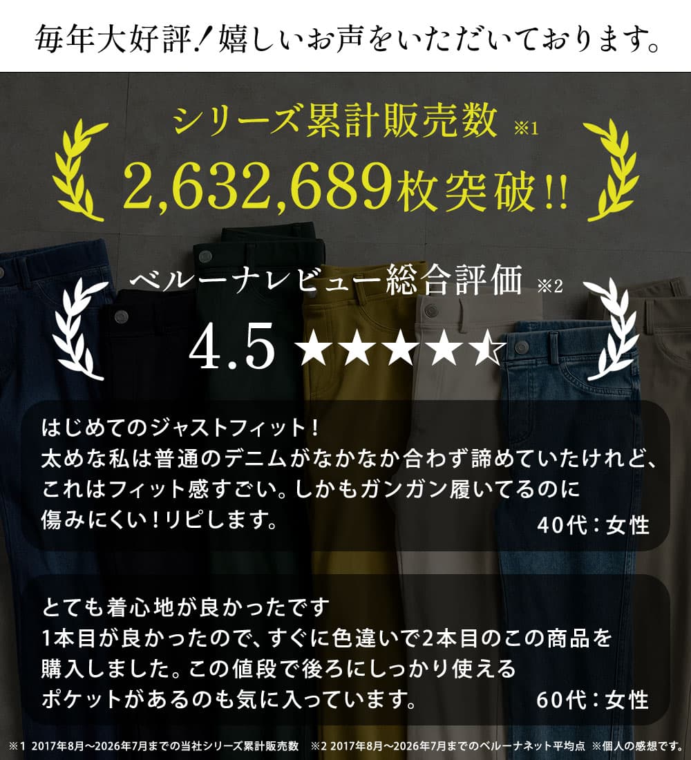 【期間限定：1749円→1486円！】レギンスパンツ レディース きれいめ 秋 冬 秋冬 ストレッチパンツ スキニーパンツ 大きいサイズ ウエストゴム 黒 ブラック パンツ ストレッチ ポケット カジュアル 綿混 2026秋 ベルーナ S M L LL 3L 4L 5L 股下68cm 股下73cm 仕事 通勤 rev thumbnail 2