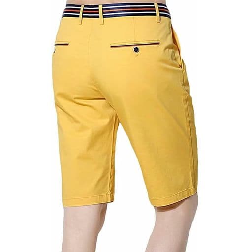 [inotenka]ゴルフパンツゴルフウェアハーフパンツチノパンツショートパンツメンズストレッチパンツ半ズボンメンズカジュアルビジネス五分丈クールビズ薄手男性用短パン通気着こなし(29…