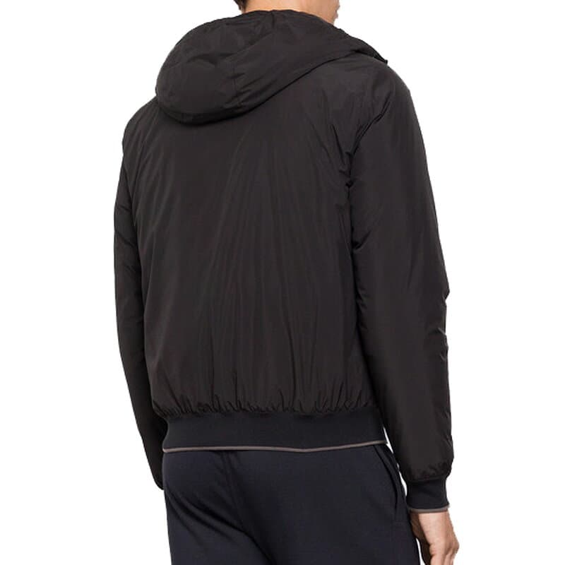 ★ ★ムーレー MOORER【ACQUA】 メンズ フーデッド ボンバージャケット ダウンブルゾン オニロ NERO (ブラック) ONIRO-STP【送料無料】 【コンビニ受取可】 【海外配送 可】 【国際配送】 thumbnail 2