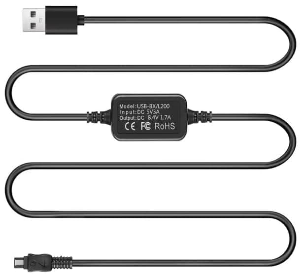 AC-L200 AC-L25A モバイルUSB電源 ドライバケーブル互換型番 Sony DSC-HX1 DCR-UX5 UX7 HDR-XR100 NEX VG30 VG900 DEV-50 FDR-AX33 FDR-AX40 AX60 AX45