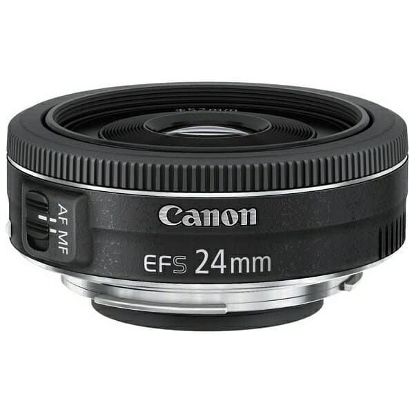 【エントリーで最大全額ポイント還元｜10/11まで】 CANON｜キヤノン カメラレンズ EF-S24mm F2.8 STM APS-C用 ブラック [キヤノンEF /単焦点レンズ][単焦点広角レンズ EF-S2428STM EFS2428STM]