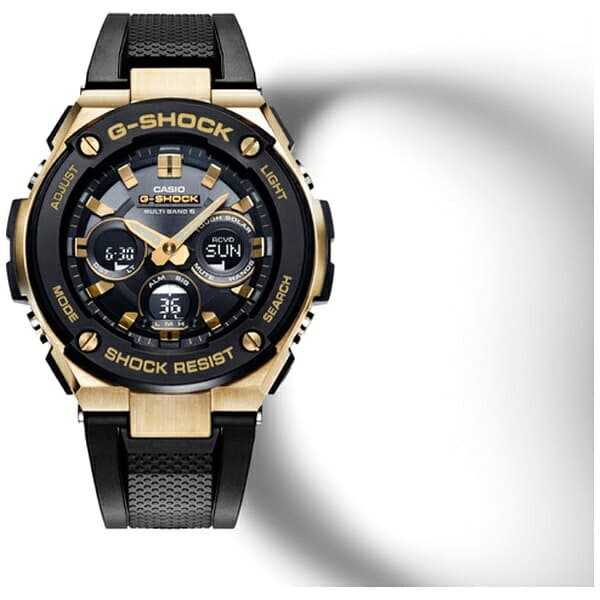 【エントリーで最大全額ポイント還元｜10/11まで】 CASIO｜カシオ G-SHOCK（G-ショック） 「G-STEEL （Gスチール) MULTI BAND 6」　GST-W300G-1A9JF[GSTW300G1A9JF] thumbnail 3