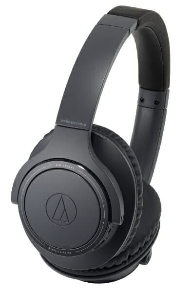 オーディオテクニカ｜audio-technica ブルートゥースヘッドホン ブラック ATH-SR30BT BK [オーバーヘッド型 /Bluetooth対応][ATHSR30BTBK]