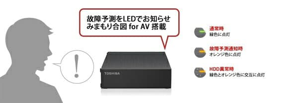 【エントリーで最大全額ポイント還元｜10/11まで】 東芝｜TOSHIBA 外付けHDD USB-A接続 TOSHIBA Canvio Desktop(テレビ・パソコン両対応) ブラック HD-TDA6U3-B [6TB /据え置き型] thumbnail 3