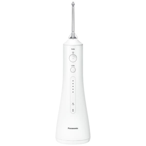 【無料延長保証】 Panasonic｜パナソニック 口腔洗浄器 ジェットウォッシャー 超音波水流モデル Doltz（ドルツ） 白 EW-DJ55-W [ハンディタイプ /国内・海外兼用]【rb_prc】