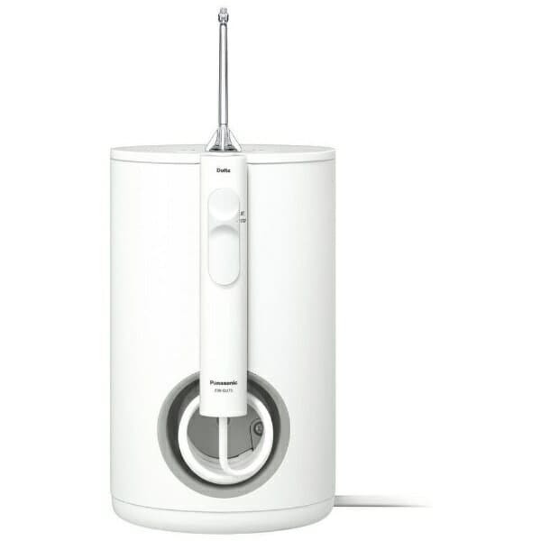 【無料延長保証】 Panasonic｜パナソニック 口腔洗浄器 ジェットウォッシャー 超音波水流モデル Doltz（ドルツ） 白 EW-DJ75-W [据置タイプ /国内・海外兼用]【rb_prc】