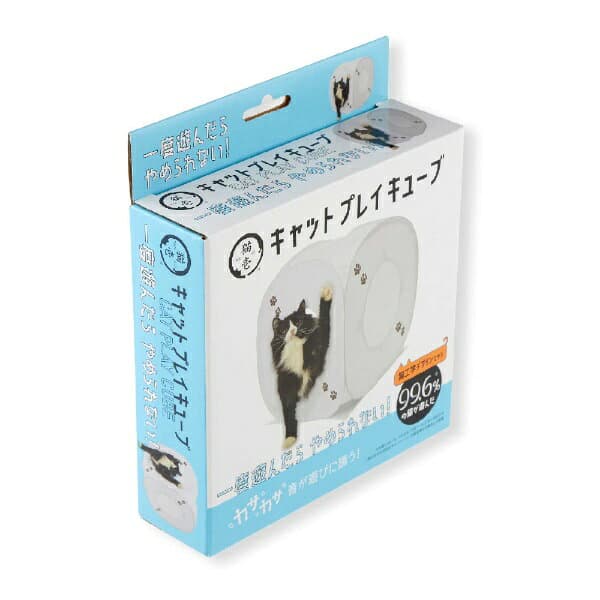猫壱｜necoichi キャットプレイキューブ 1個 ホワイト thumbnail 2