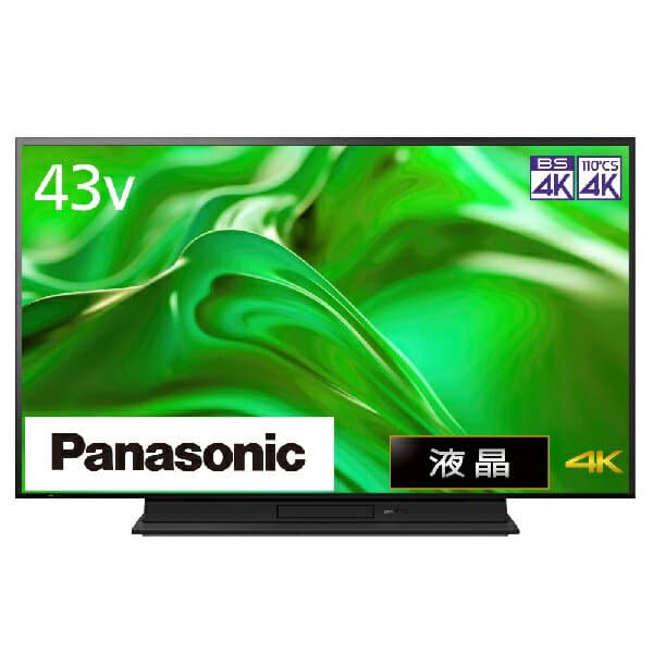 Panasonic｜パナソニック 液晶テレビ VIERA(ビエラ) TH-43MR770 [43V型 /Bluetooth対応 /4K対応 /BS・CS 4Kチューナー内蔵 /ブルーレイ内蔵 /YouTube対応]