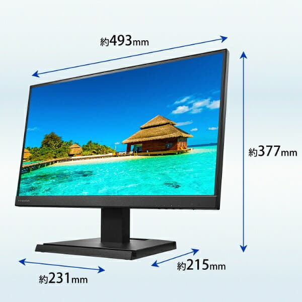 【エントリーで最大全額ポイント還元｜10/11まで】 I-O DATA｜アイオーデータ PCモニター ブラック LCD-A221DBX [21.5型 /フルHD(1920×1080) /ワイド /75Hz] thumbnail 2