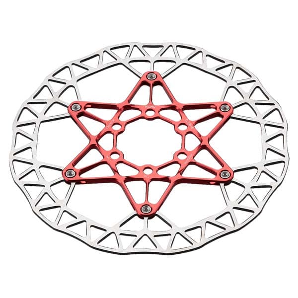 KCNC ケーシーエヌシー カスディター ディスクローター 140mm レッド