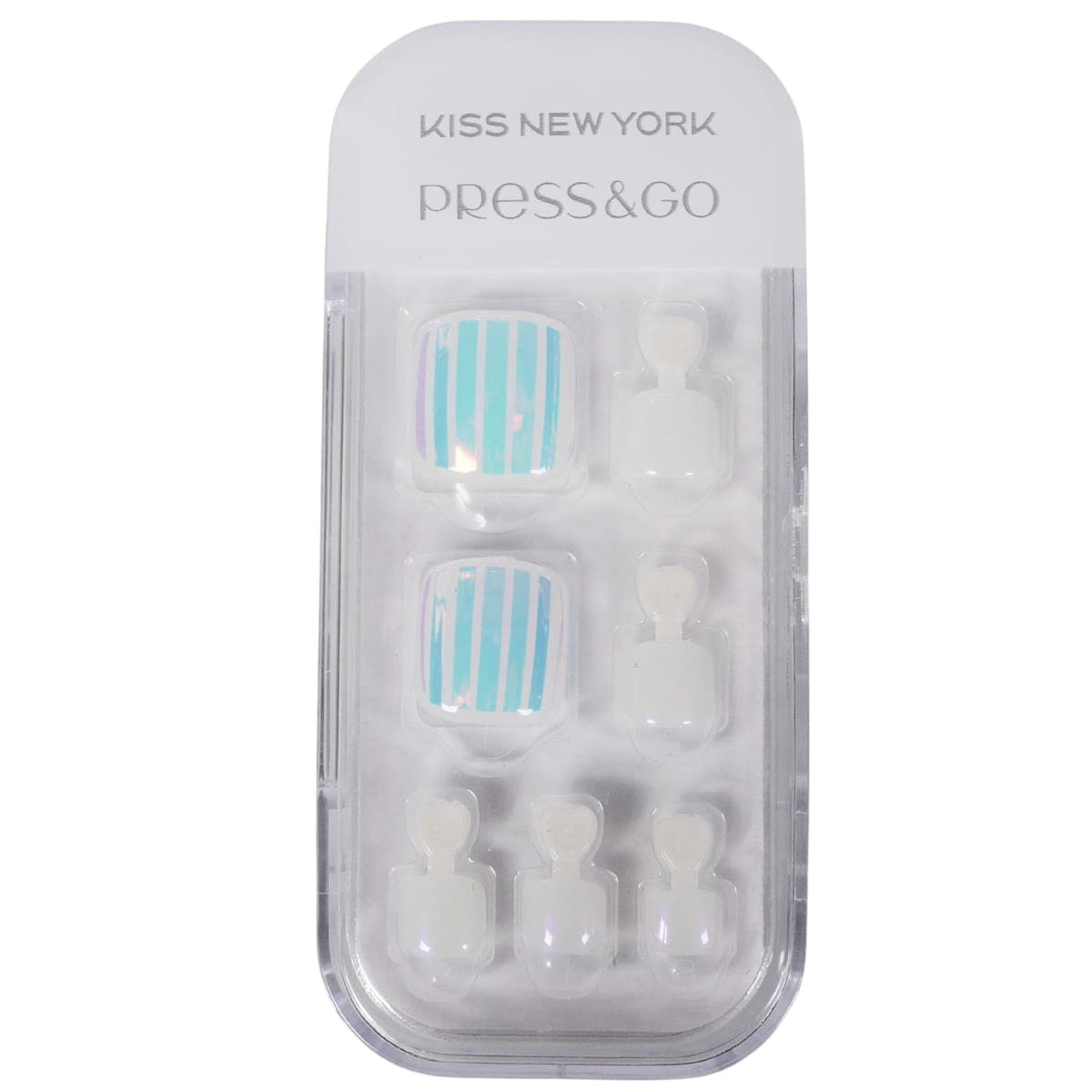 【キスニューヨーク正規店】 24枚入り ネイル チップ 貼るだけ 簡単 ワンタッチ 装着 Press&Go luxury FOOT プレスアンドゴーラグジュアリーフット LPGT