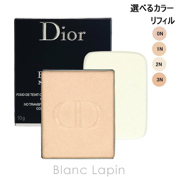 〔期間限定！2点以上で3%OFFクーポン配布中〕クリスチャンディオール Dior ディオールスキン フォーエヴァー コンパクト ナチュラル ベルベット レフィル 10g パウダーファンデーション 選べるカラー