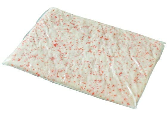 【朝市場直行】練製品　カニカマ　かに風味蒲鉾フレーク　ベトナム　1kg位 【冷凍】359016