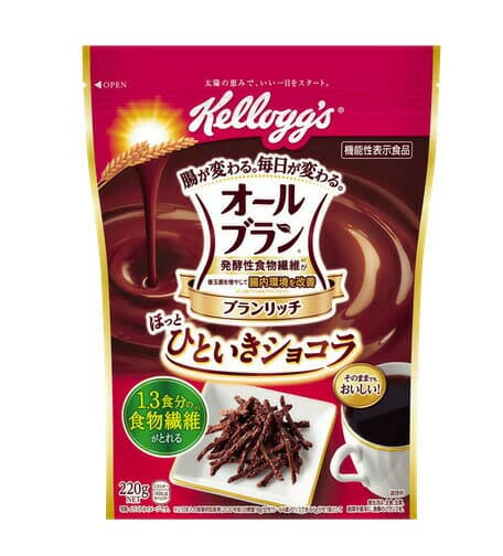 【3個セット】日本ケロッグ オールブラン ブランリッチ ほっとひといきショコラ 220g×3個セット 【正規品】 ※軽減税率対象品【t-1】