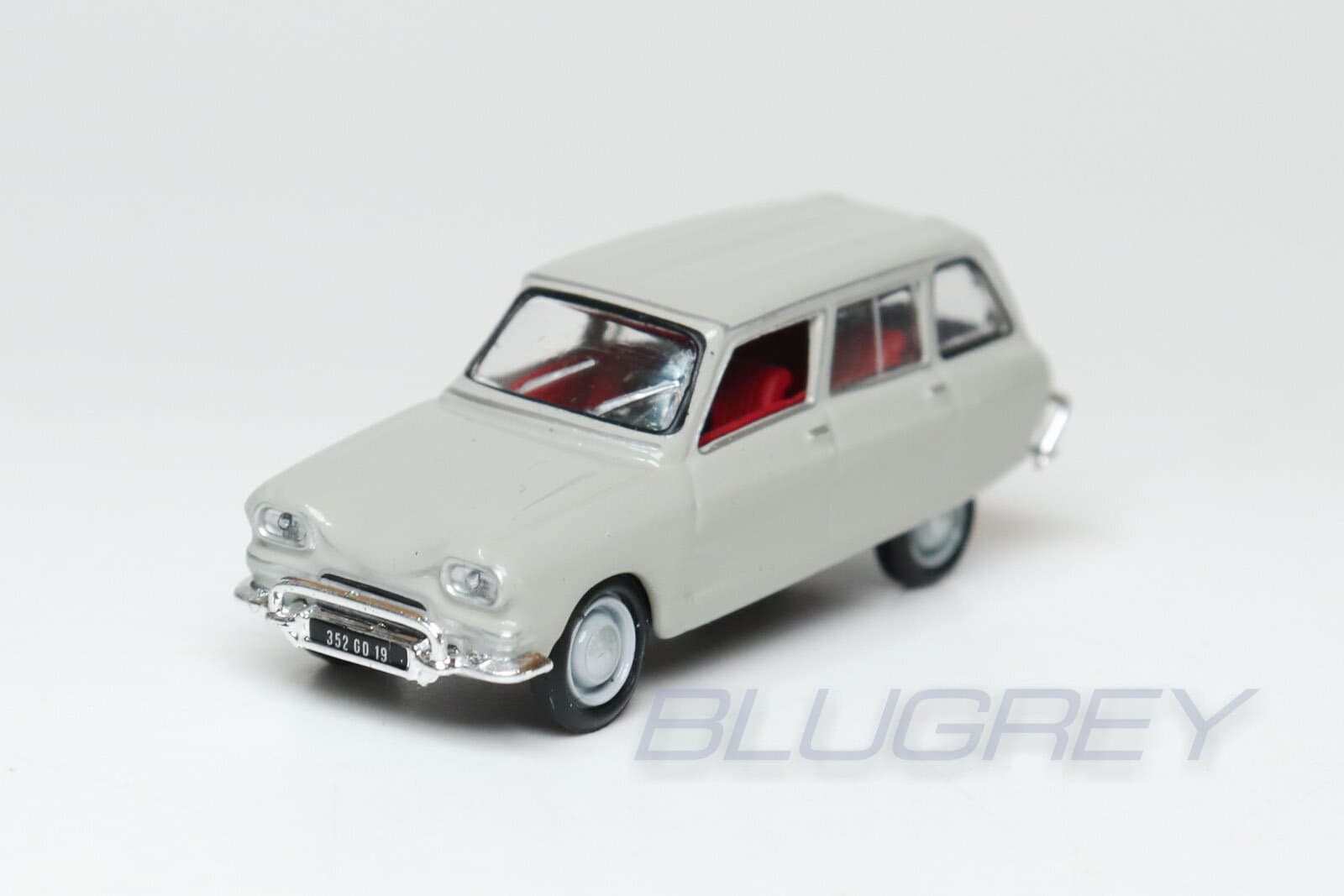 【国内在庫品】ノレブ 1/87 シトロエン アミ 6 ブレーク 1969 グレー Norev Citroen Ami 6 break Gris Rose HOスケール