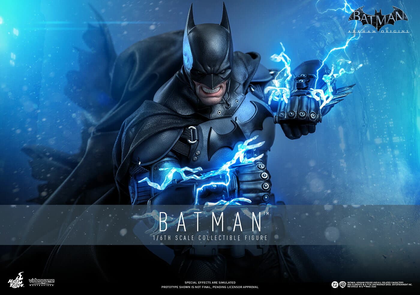 【ビデオゲーム・マスターピース】 『バットマン：アーカム・ビギンズ』 1/6 スケールフィギュア バットマン (可動式フィギュア)