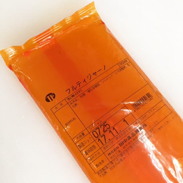 田中食品　フルティジャーノ　500g×8袋　ケース販売　【製菓材料・製パン材料・ナパージュ・シロップ・ジャム・トッピング・つや出し・業務用】