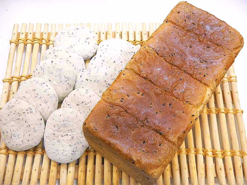敷島製パン　冷凍生地　セサミ生地　75g×90個　【パスコ・冷凍パン・セサミ生地・セサミブレッド・食パン・敷島パン・業務用・発酵必要】