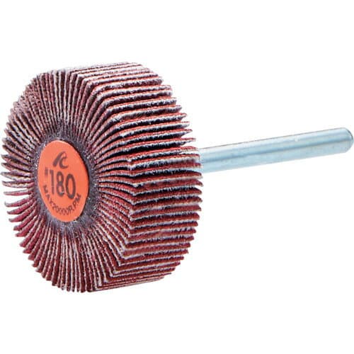 【あす楽対応・送料無料】AC　セラミックフラップホイール　軸径6mm　＃60　外径40×幅5×軸長40 5本セット