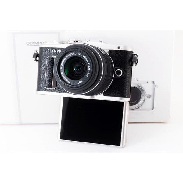 【中古】 オリンパス OLYMPUS E-PL8 ブラック レンズキット 美品 史上最高デザイン 付 当店保証30日間 人気 ミラーレス 一眼レフ 交換レンズ カメラ thumbnail 2