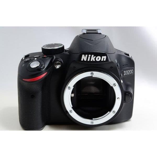 【中古】 ニコン Nikon D3200 レンズキット ブラック 美品 一眼レフストラップ付き 当店保証30日間 人気 ミラーレス 一眼レフ 交換レンズ カメラ thumbnail 2