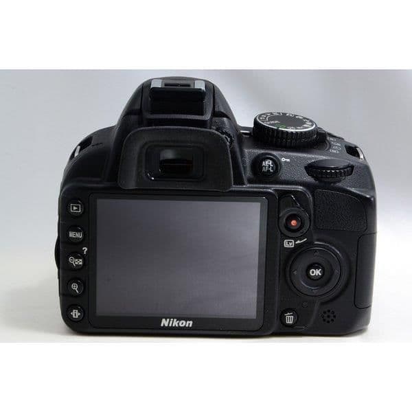 【中古】 ニコン Nikon D3100 レンズキット ブラック 美品 一眼レフストラップ付き 当店保証30日間 人気 ミラーレス 一眼レフ 交換レンズ カメラ thumbnail 3