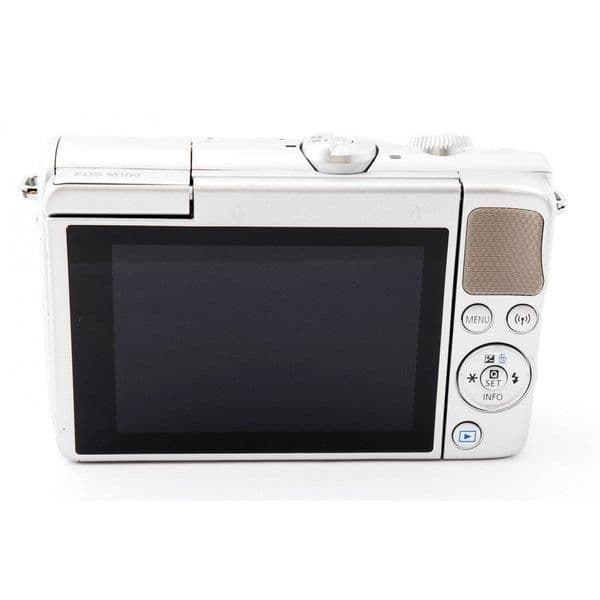 【中古】 キヤノン Canon EOS M100 レンズキット グレー 美品 スマホより鮮やか感動画質ストラップ付 当店保証30日間 人気 ミラーレス 一眼レフ 交換レンズ カメラ thumbnail 3