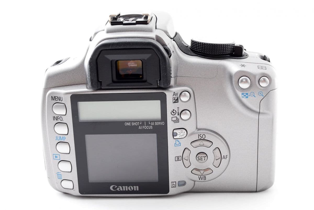 【中古】 キヤノン Canon EOS Kiss Digital N デジタルN ダブルズームレンズセット シルバー 美品 デジタル一眼始めるならこれ ストラップ付き 当店保証30日間 人気 ミラーレス 一眼レフ 交換レンズ カメラ thumbnail 3
