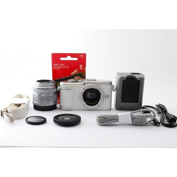 【中古】 オリンパス OLYMPUS E-PL9 レンズセット ホワイト ホワイト 美品 Wi-Fiで 付 当店保証30日間 人気 フォトプリンタ 中古 thumbnail 2
