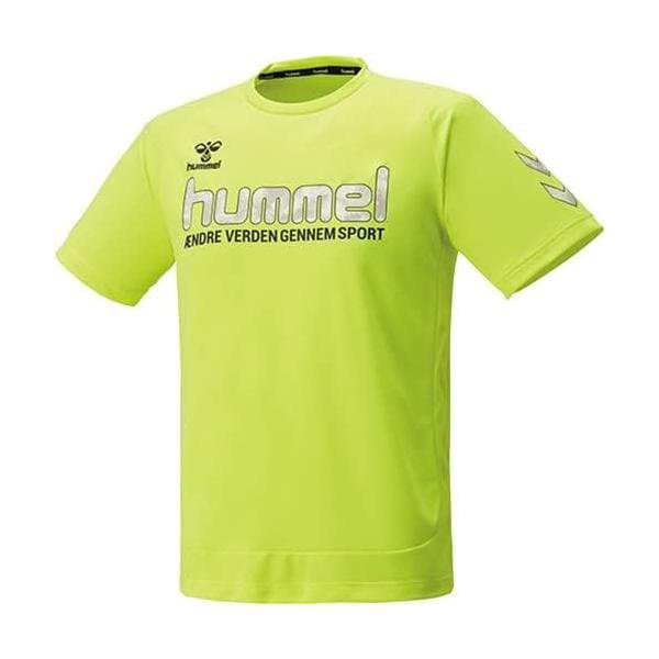 ヒュンメル(hummel) ハンドボール 半袖プラクティスシャツ (HAP4153) 32N.イエロー
