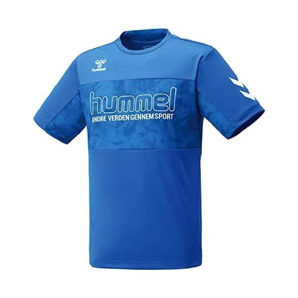 ヒュンメル(hummel) グラフィックシャツ プラクティスシャツ HAP4156 ロイヤルブルー(63) ハンドボール