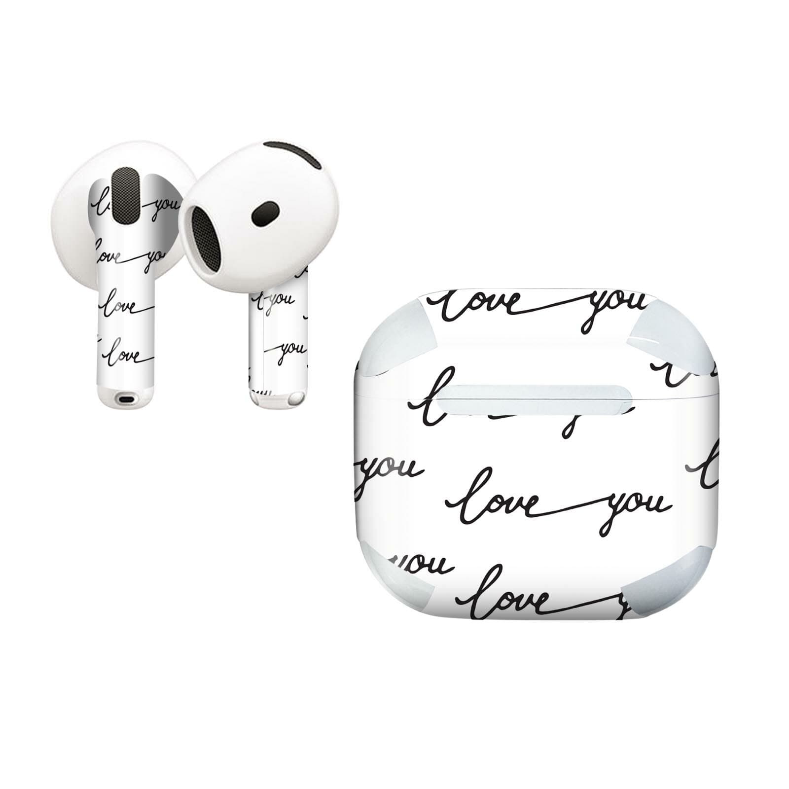 AirPods4 用 オシャレに着飾るデザインステッカー