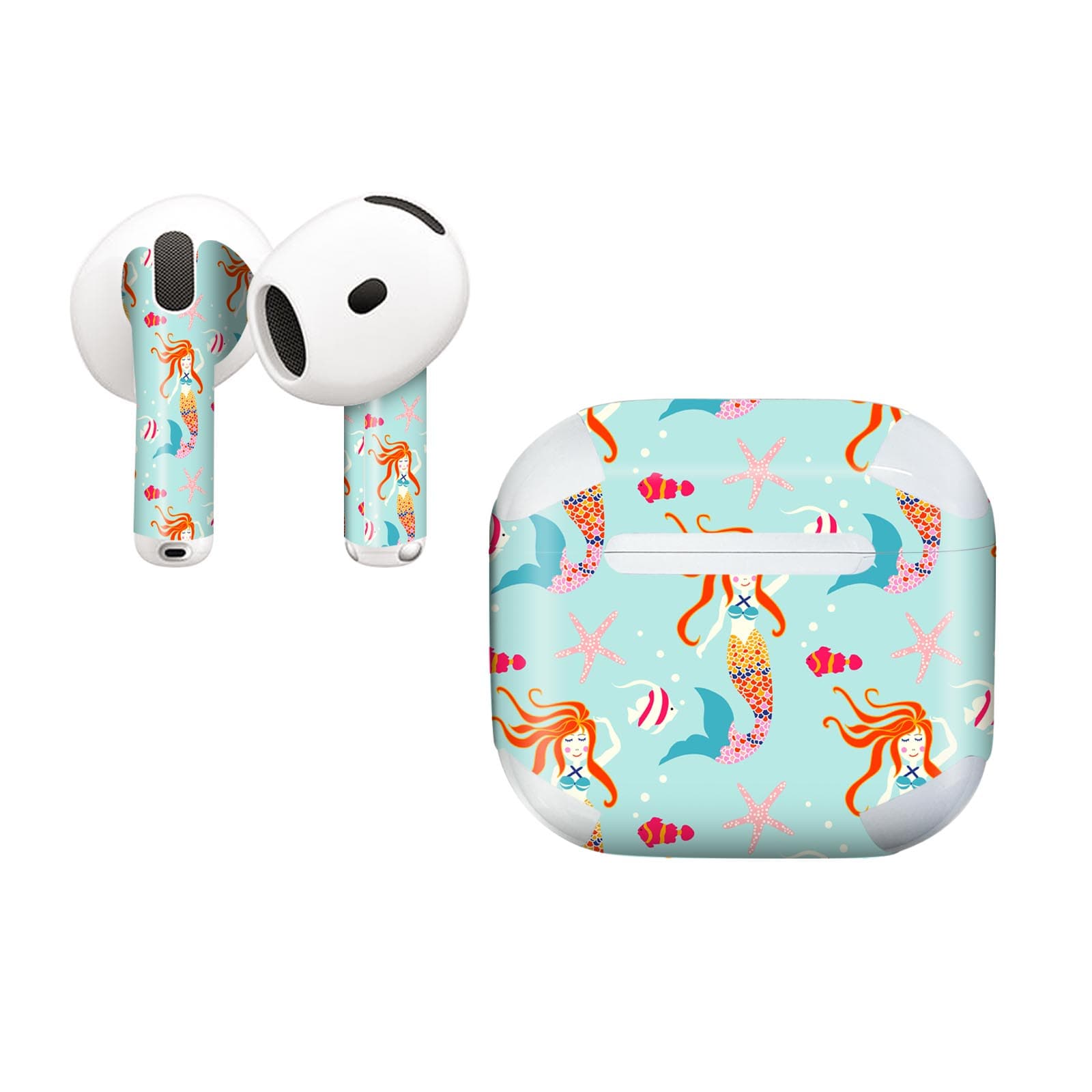 AirPods4 用 オシャレに着飾るデザインステッカー