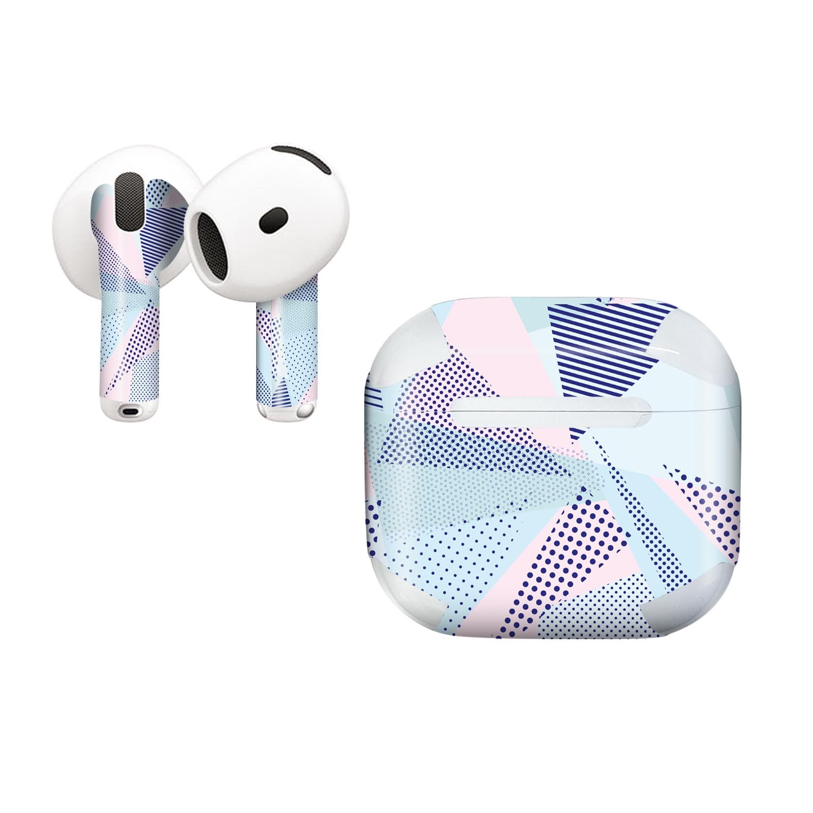 AirPods4 用 オシャレに着飾るデザインステッカー