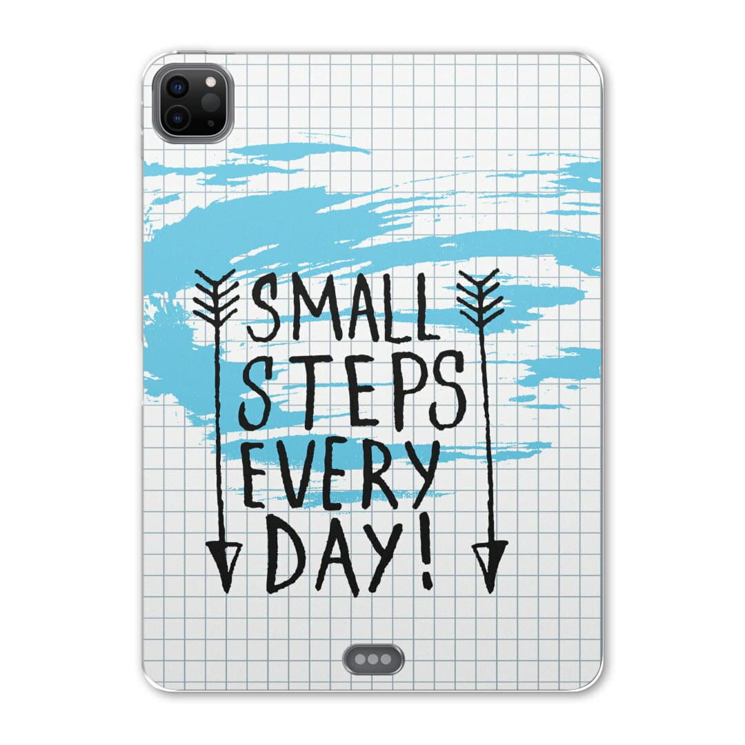 iPad Pro 11 第2世代 2020年版 用 ケース ソフト TPUケース A2228 A2068 A2230 対応 タブレットケース タブレットカバー 010048 英語　文字　青