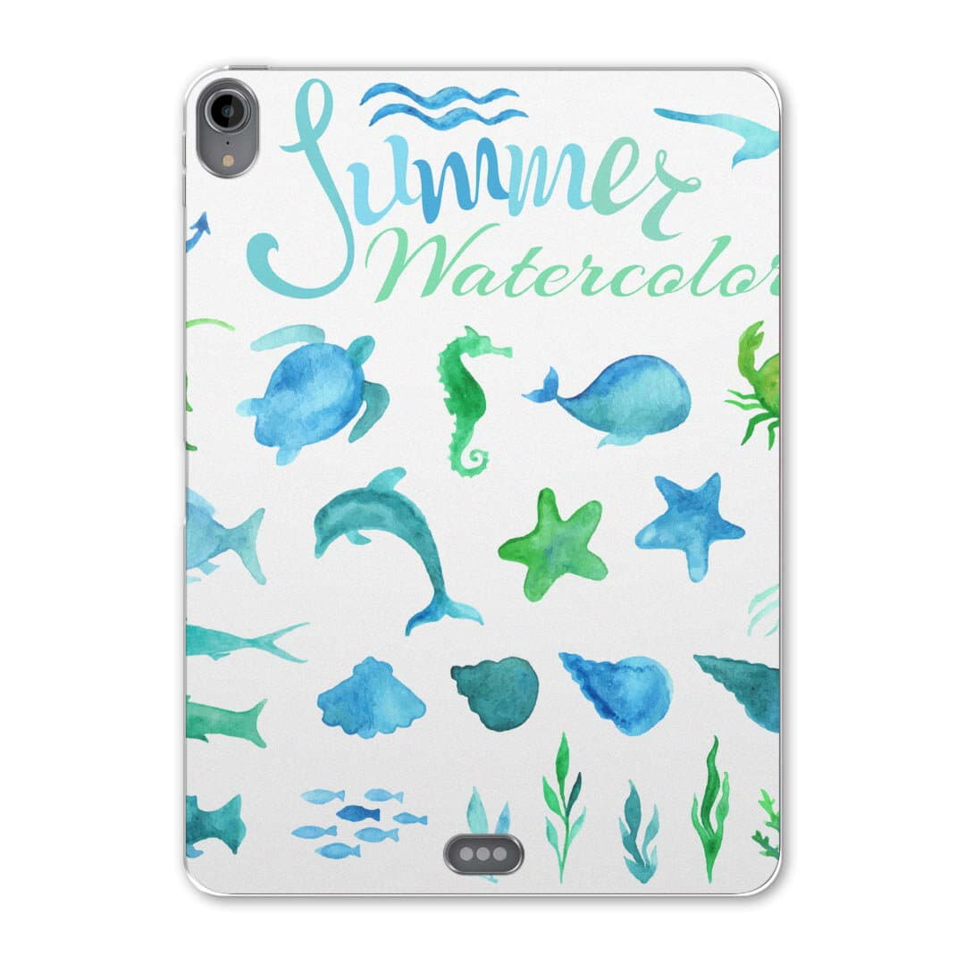 iPad Pro 11inch 第1世代 2018年 アイパッドプロ 11インチ タブレットケース タブレットカバー TPU ソフトケース A1980 A2013 A1934 A1979 013976 海　夏　魚