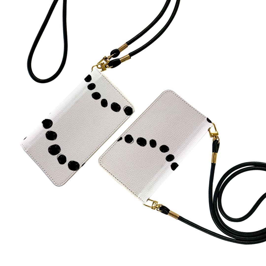 Xperia 1 III SO-51B エクスペリア so51b SOG03 共通対応 ストラップ付き ケース ショルダー スマホ 落下防止 手帳型 マグネット式 ピタッと閉まる スマホカバー 肩掛け 斜めかけ 050703