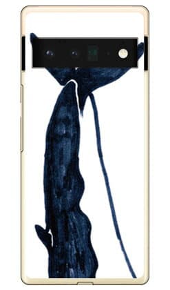 くじら_2 （クリア） Google Pixel 6 Pro MVNOスマホ（SIMフリー端末） SECOND SKIN ハードケース google pixel 6 pro ケース google pixel 6 pro カバー グーグルピクセル6プロケース グーグルピクセル6プロカバー pixel6proケース pixel6proカバー 送料無料