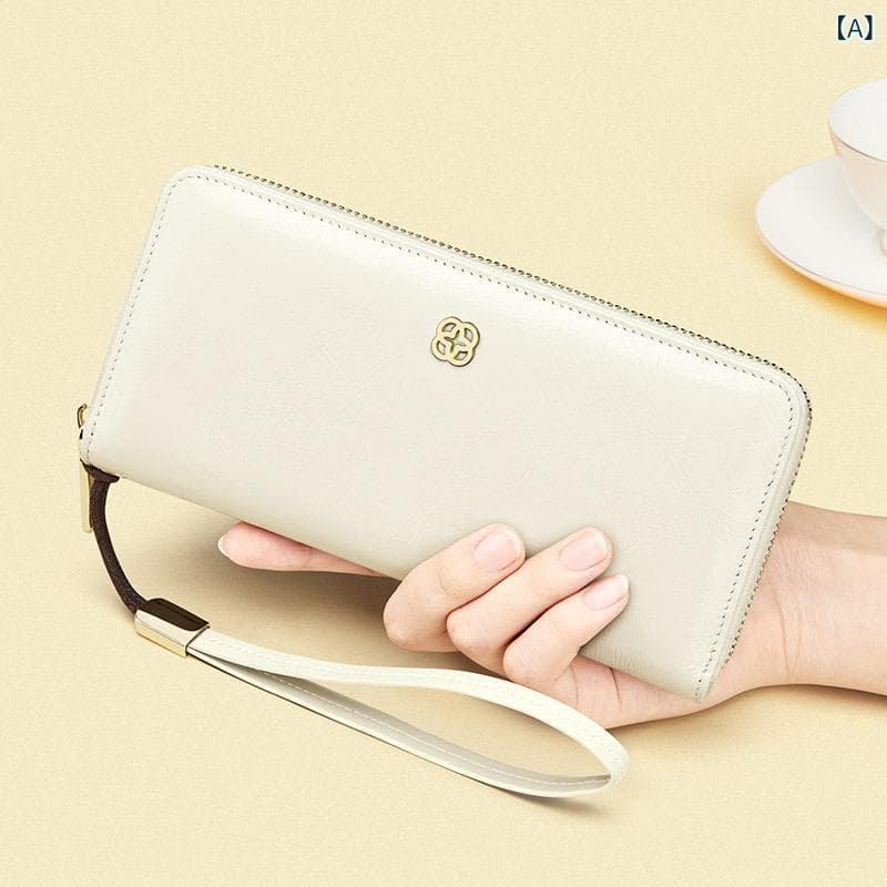 財布 レディース 高級感 ロングタイプ 軽量 薄型 革製 カードケース ハンドバッグ ファッション 気質 通勤 ビジネス 日常 外出 スタイリッシュ エレガント 上品
