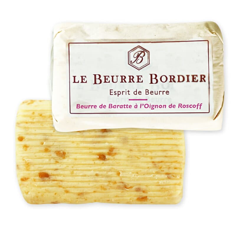 フランス産 ボルディエ［Bordier］バター ロスコフ オニオン125g［賞味期限：2週間前後］［冷蔵/冷凍可］