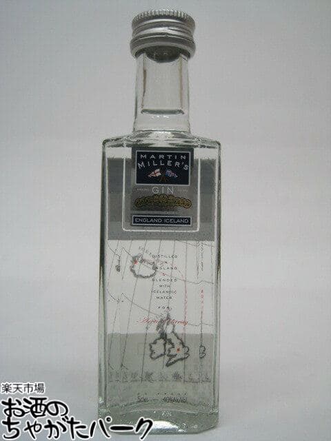 マーティンミラーズ ジン ミニチュア 40度 50ml