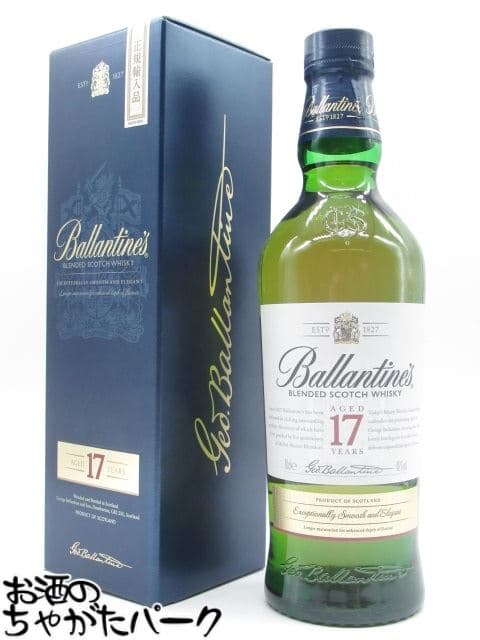 【マラソン期間中エントリーでポイント10倍！】バランタイン 17年 箱付き 正規品 40度 700ml — 1/3