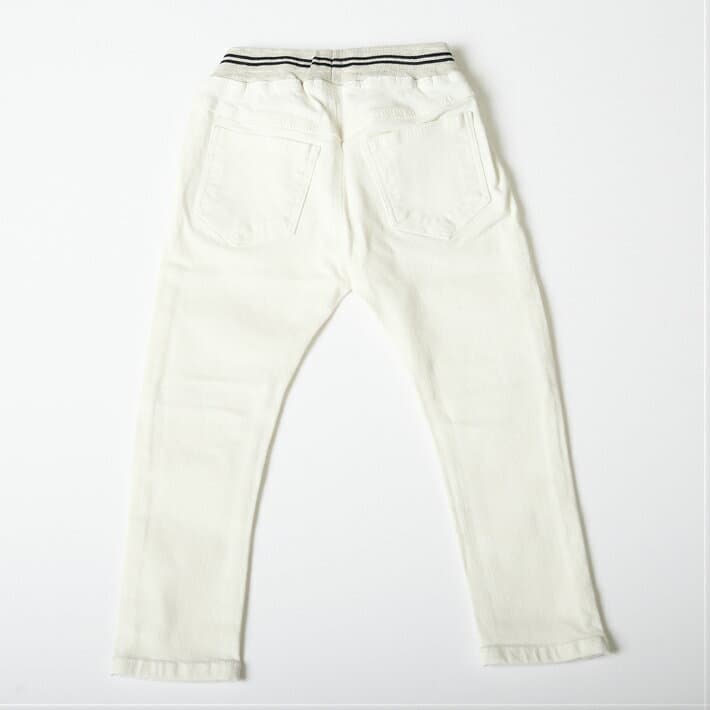 【SALE】【30％OFF】【残りわずか】韓国子供服 スーパースストレッチパンツ カラーパンツ 100 110 120 膝タック 動きやすい ズボン ライン入りリブ ストレッチ ストレッチパンツ 男の子 女の子 子供服 ズボン パンツ ベビー カッコイイ お洒落【追跡可能メール便】 thumbnail 3