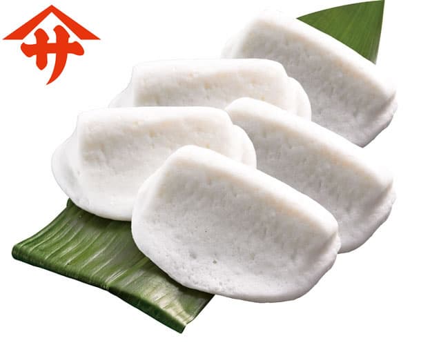 半月（5枚入）(ヤマサちくわ ヤマサのちくわ ヤマサ ちくわ 練り物 豊橋名産 豊橋 愛知 名産 土産 老舗 おつまみ グルメ ギフト はんぺん 白はんぺん ふわふわ やわらかい 柔らかい 手作り おかず 夕食 そのまま お返し おすすめ 高たんぱく)