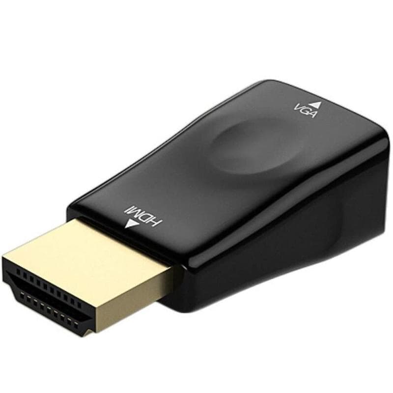 ORIGINCOM HDMI to VGA 変換アダプタ 1080P対応 HDMIオス端子→VGAメス端子 信号コンバーダー PC タブレットからモニター プロジェクター ドライバー不要 HDMI2VGAADP