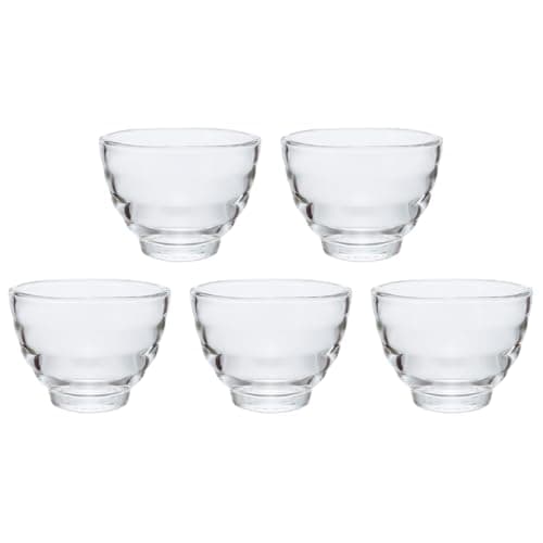HARIO(ハリオ) 耐熱ガラスカップ5個セット 電子レンジ/オーブン/食洗機対応 170ml 日本製 HU-3012