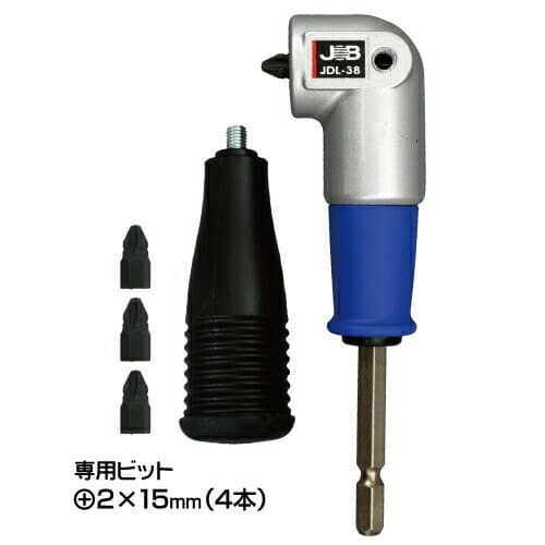 βマーベル/MARVEL 作業工具【JDL-38】L型アダプター 電動ドライバー用 {R}